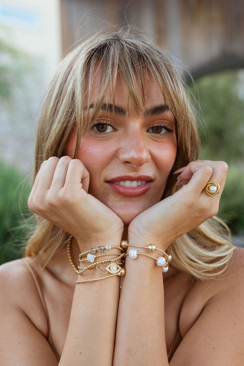 The Clover Pearl Bracelet