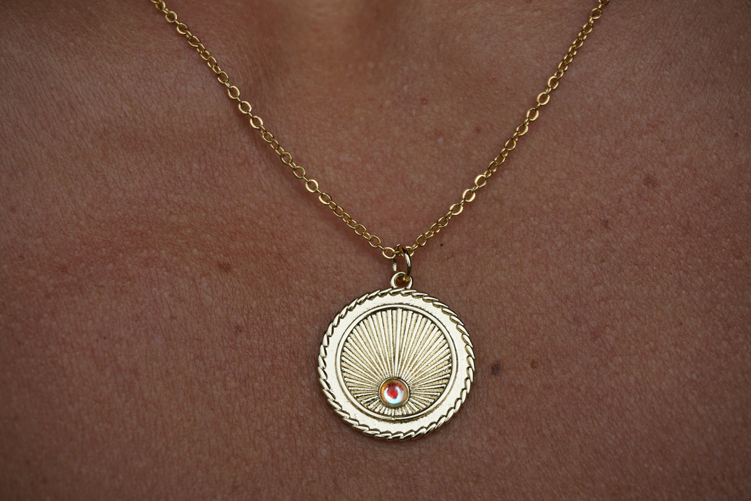 Sunshine Coin Necklace