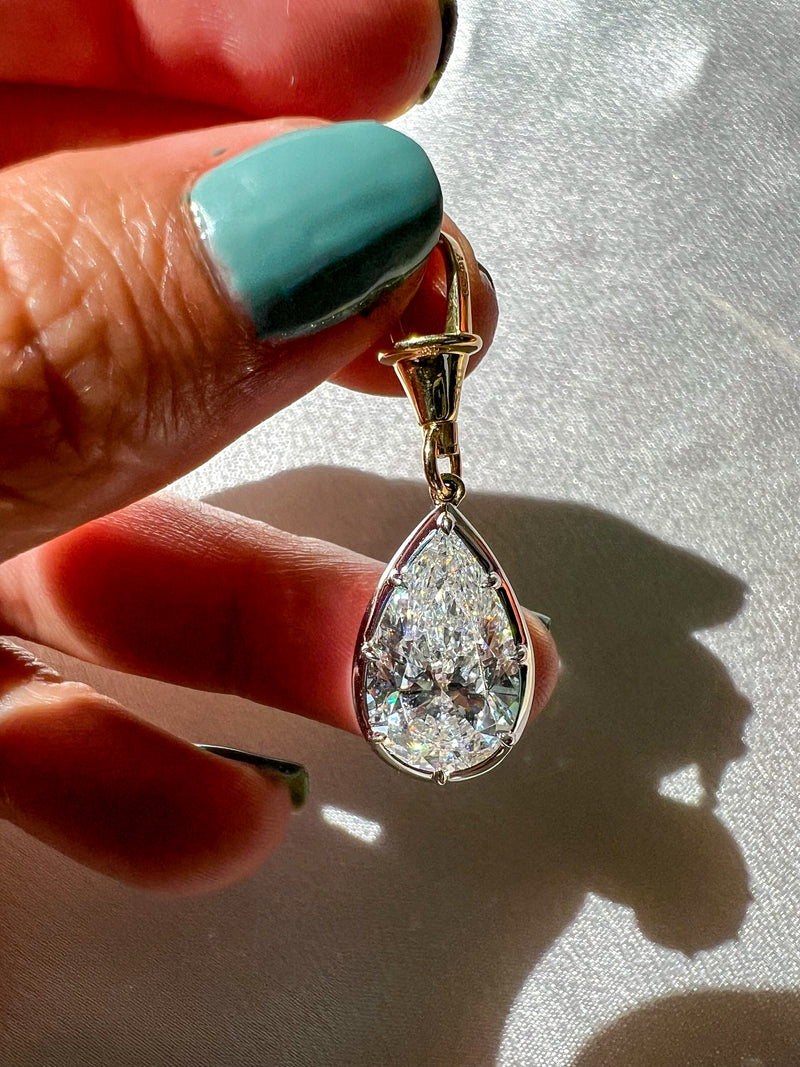Seraphine Pear Pendant