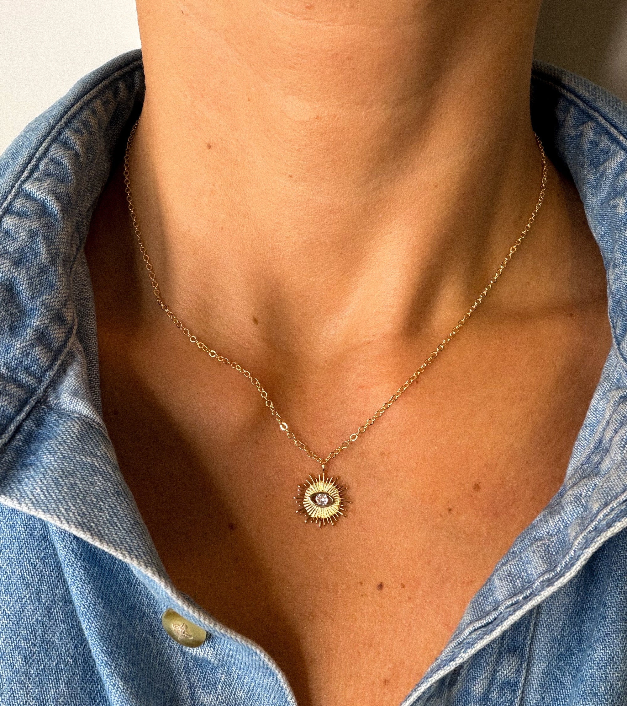Mini But Mighty Eye Necklace