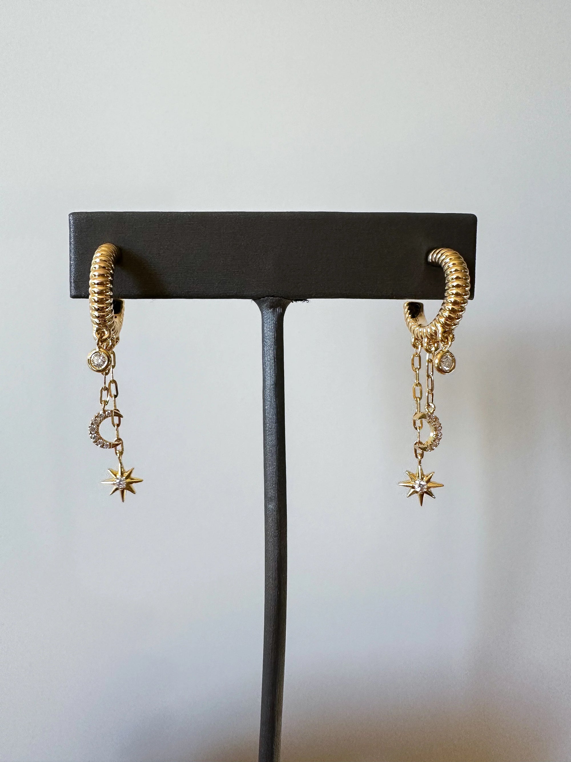 Diamond Galaxy Earrings