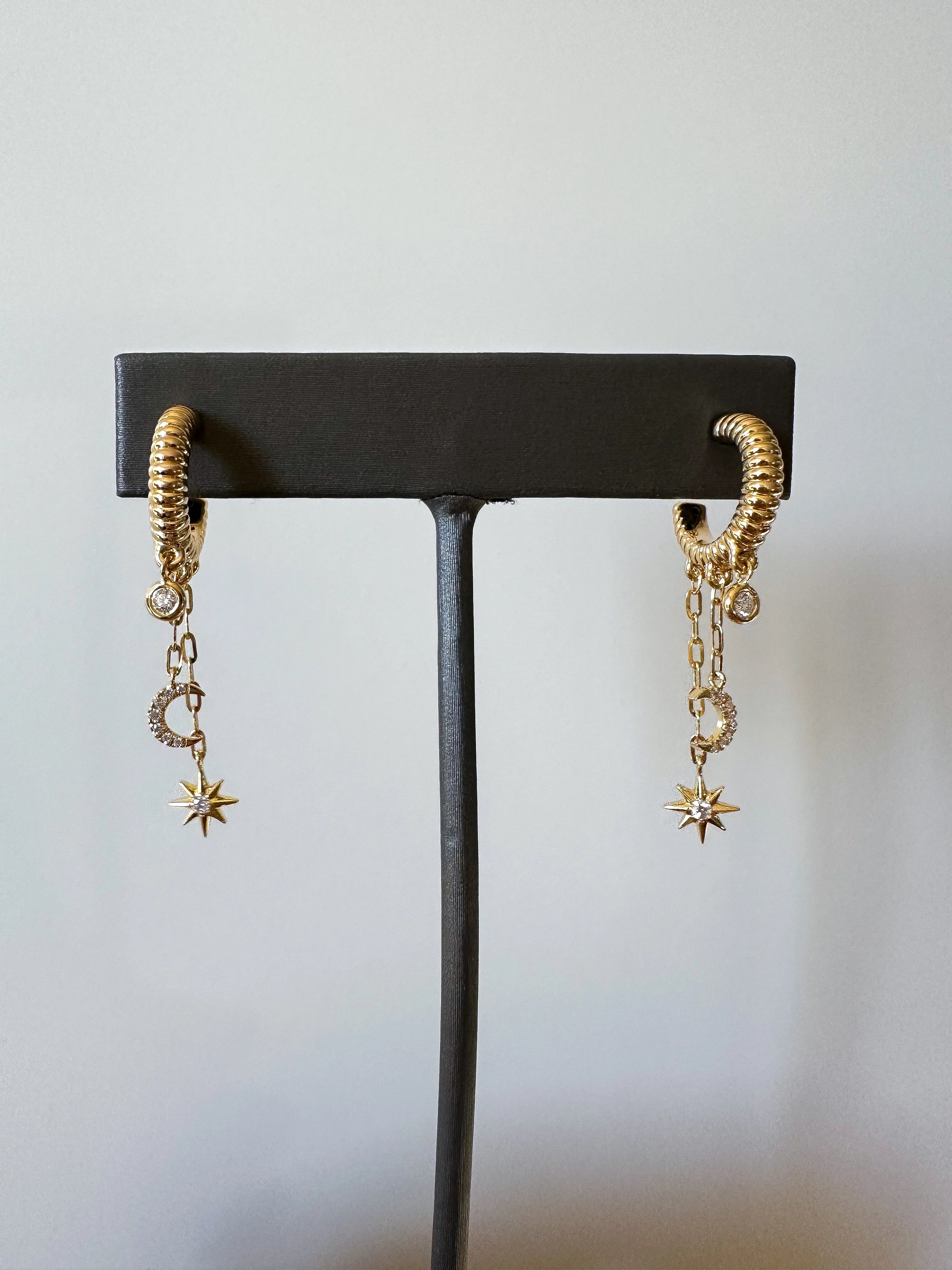 Diamond Galaxy Earrings