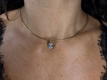 Georgian Emerald Pendant Necklace