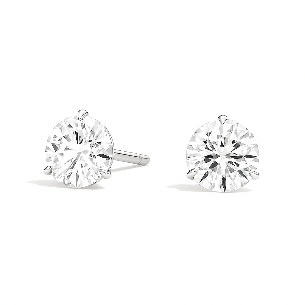 The Heavy Hitters - Brilliant Cut 4ctw Diamond Studs