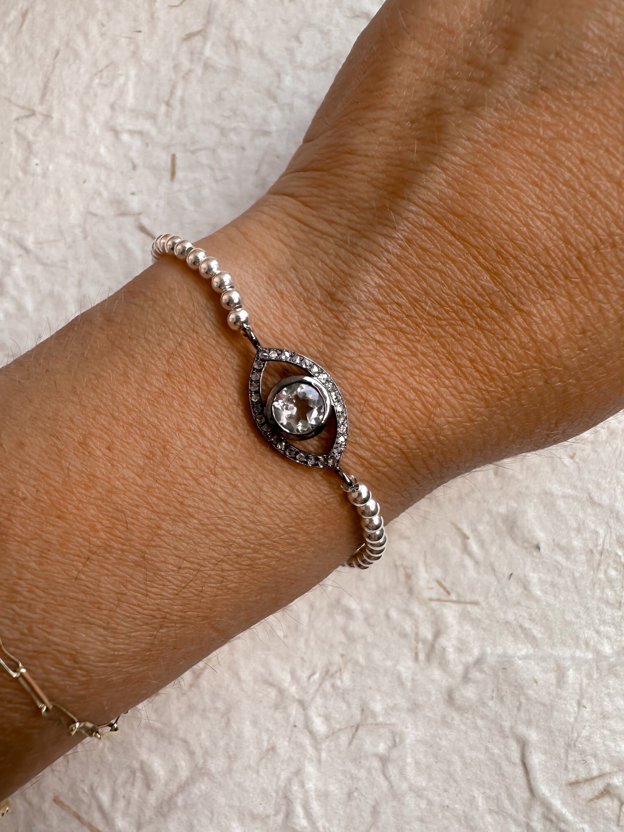 Black Diamond Eye Bracelet