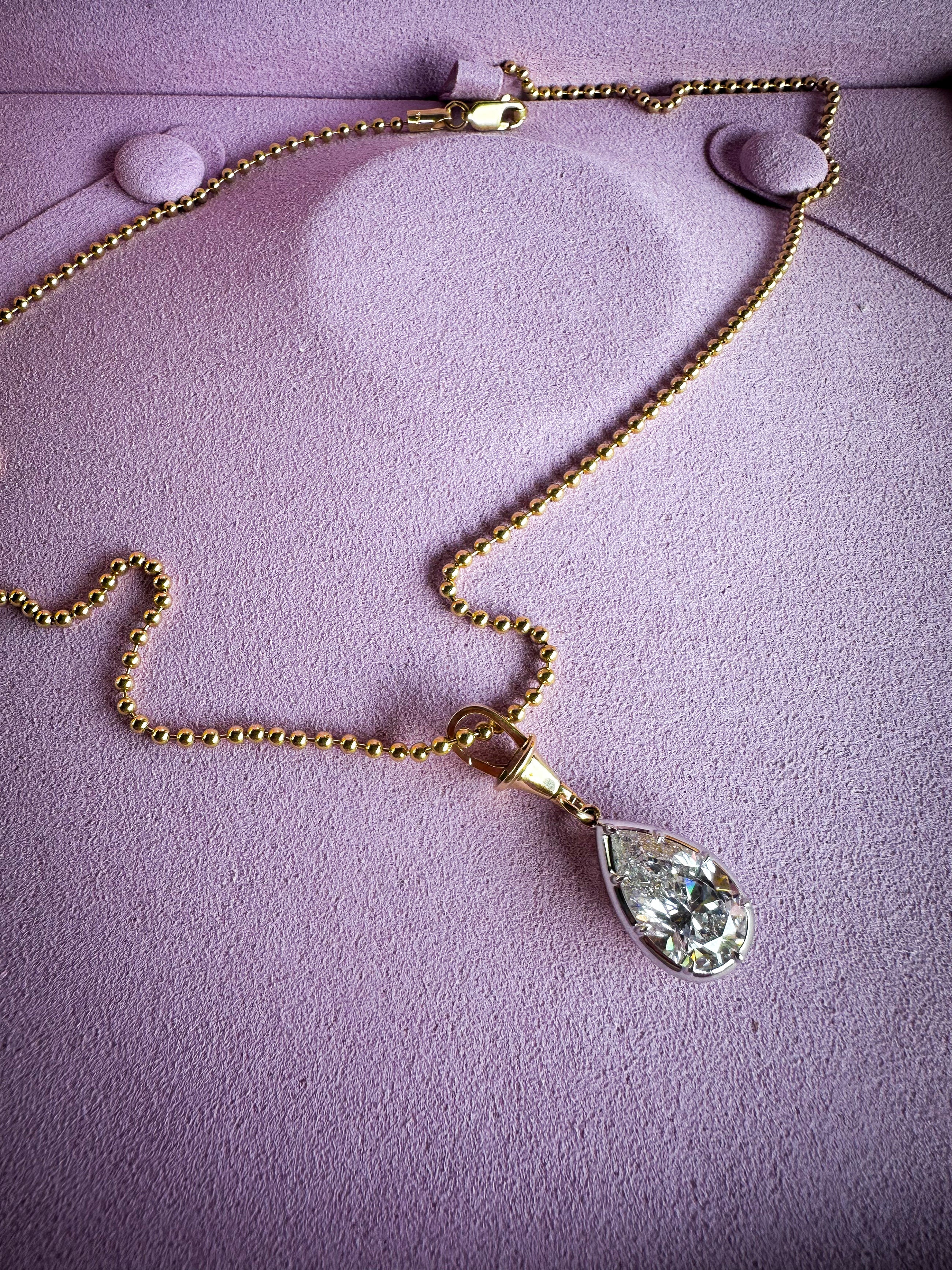 Seraphine Pear Pendant