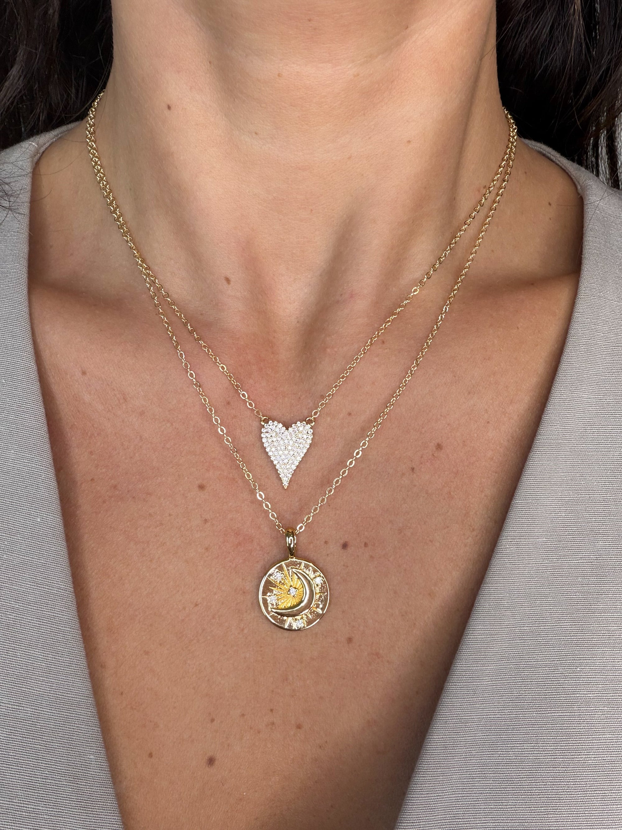 Starlit Heart Necklace