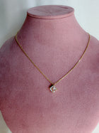 Two Carat Solitaire Necklace