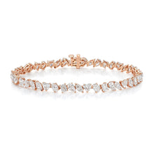 The Multi-Shape Diamond Tennis Bracelet