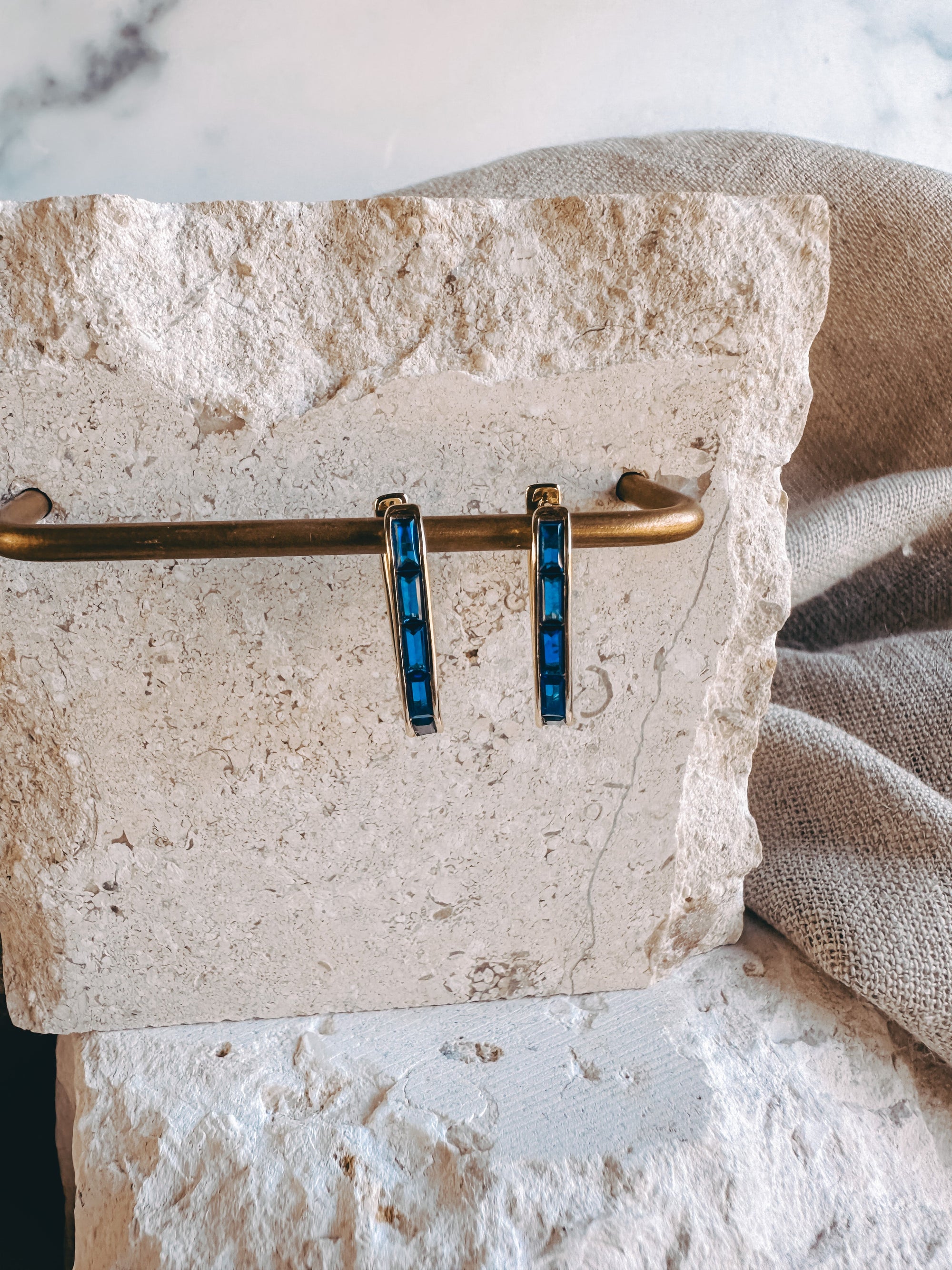 Baguette Hoops ~ Large