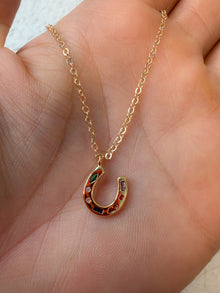 Mini Horseshoe Necklace