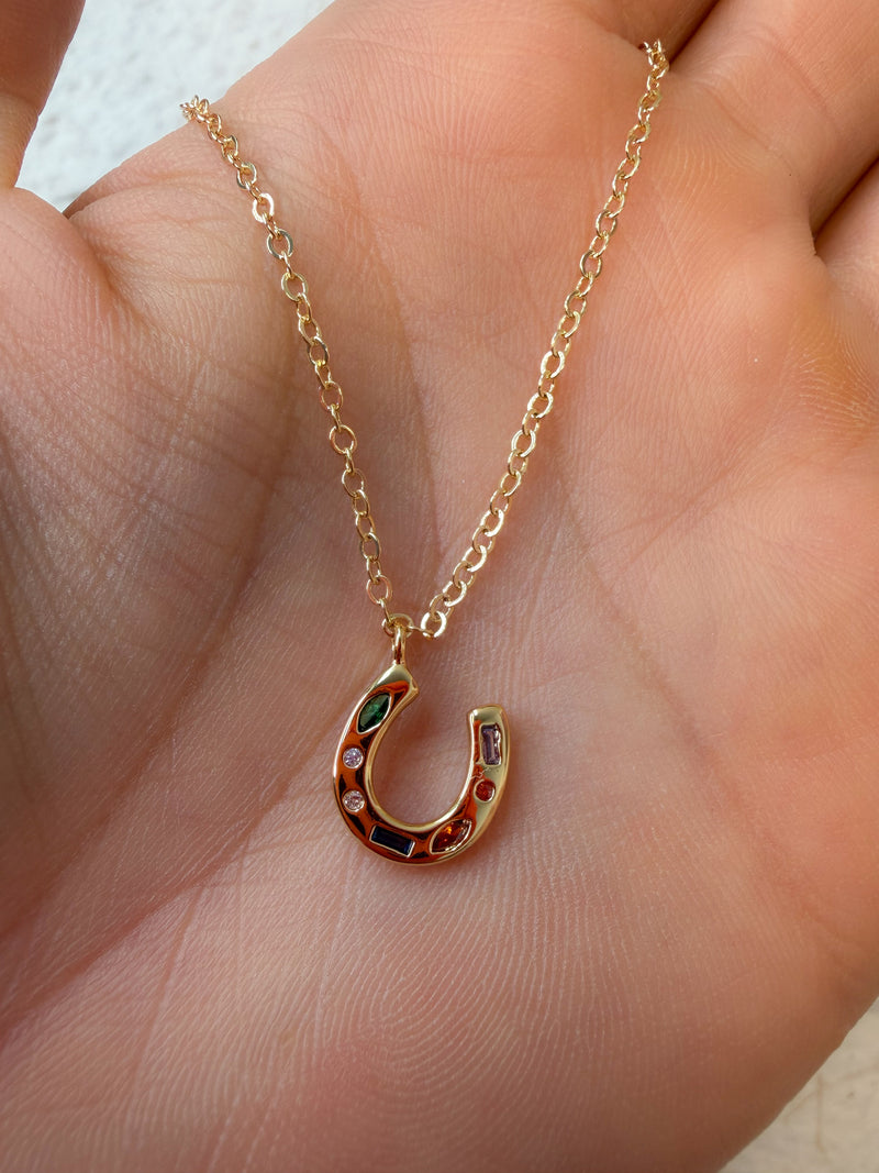 Mini Horseshoe Necklace