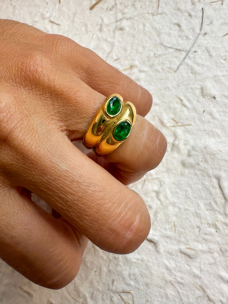 Green Scarlet Ring