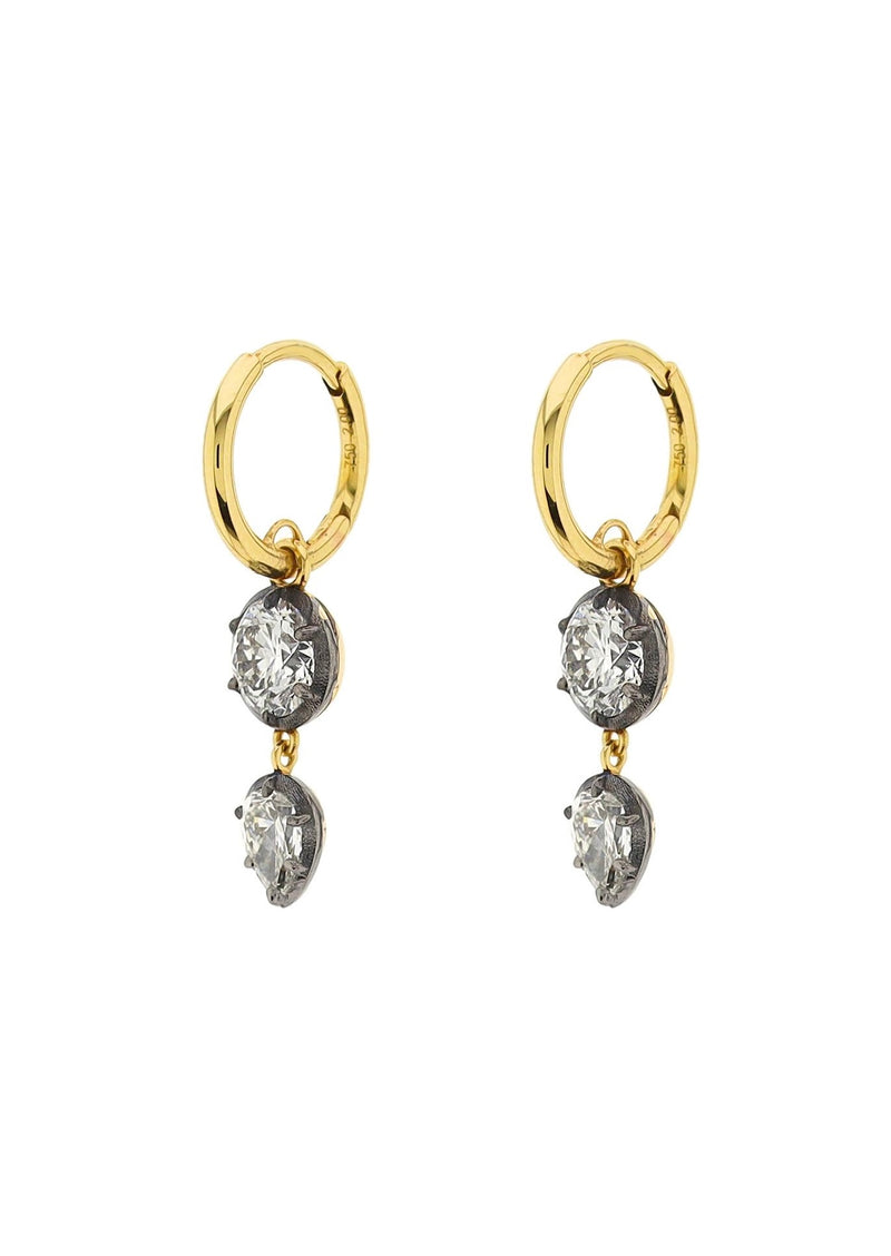 Seraphine Duo Drip Earrings