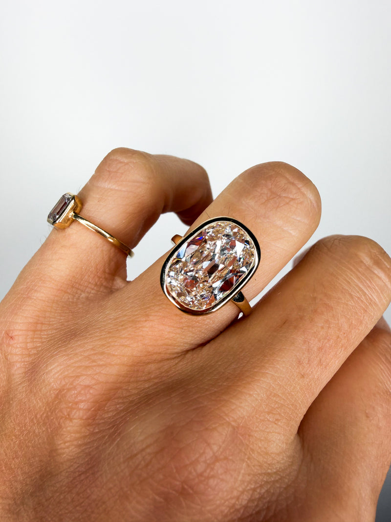 The Heirloom Antique Cushion Ring