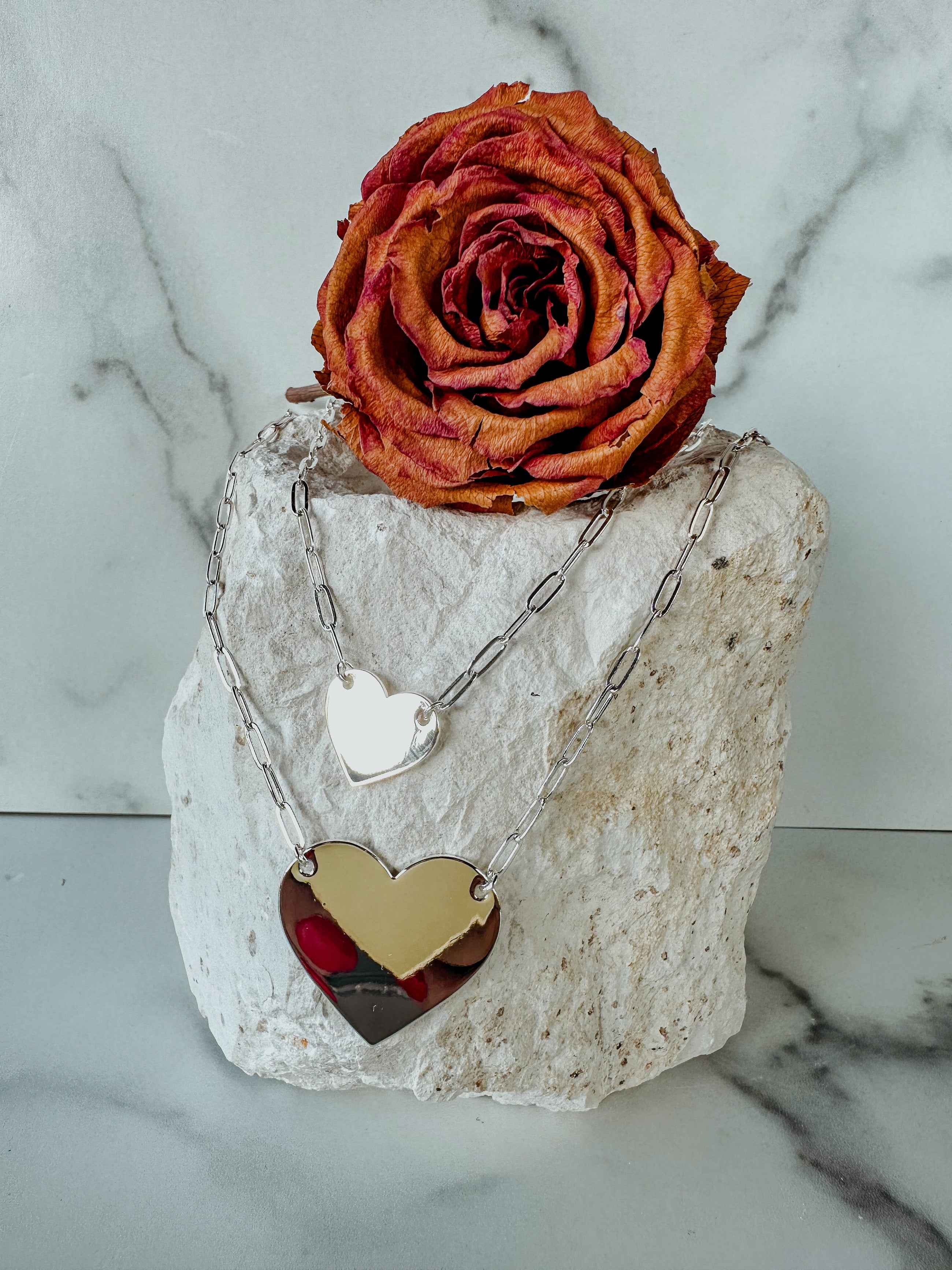Silver Heart Necklace