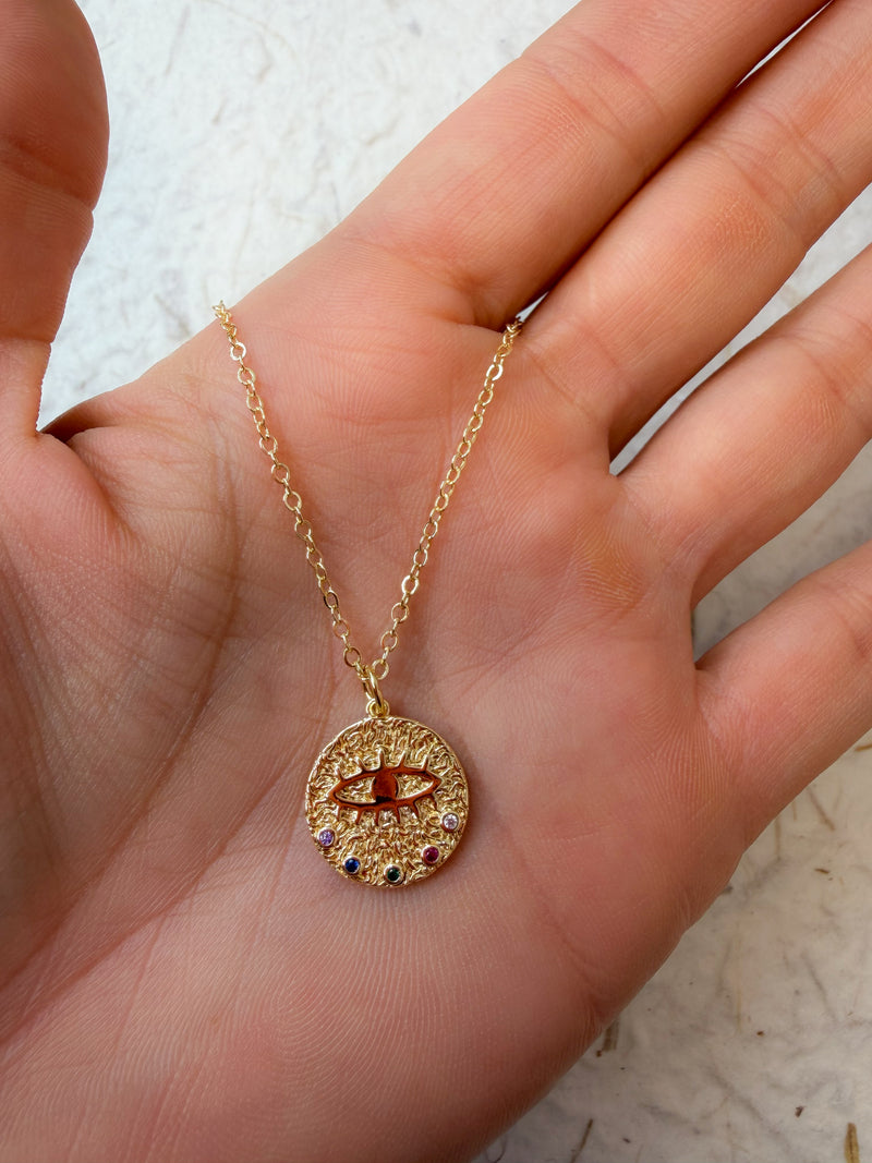 Cosmic Eye Amulet Necklace