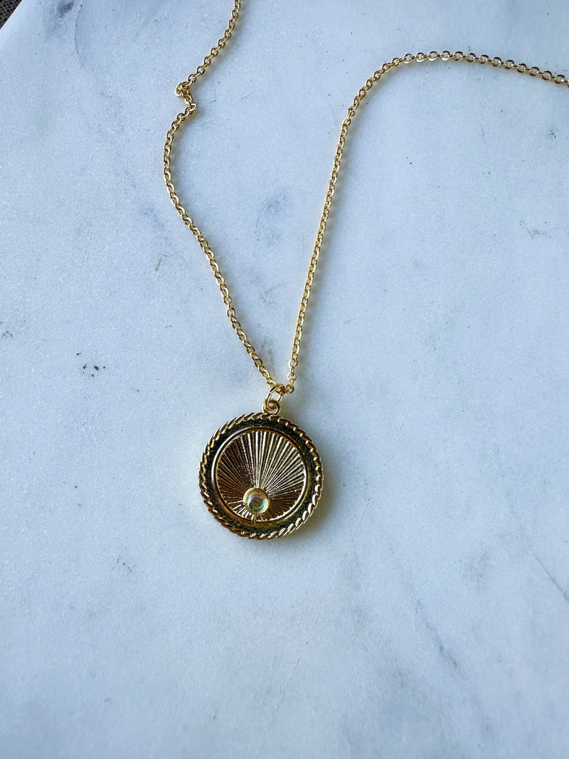Sunshine Coin Necklace