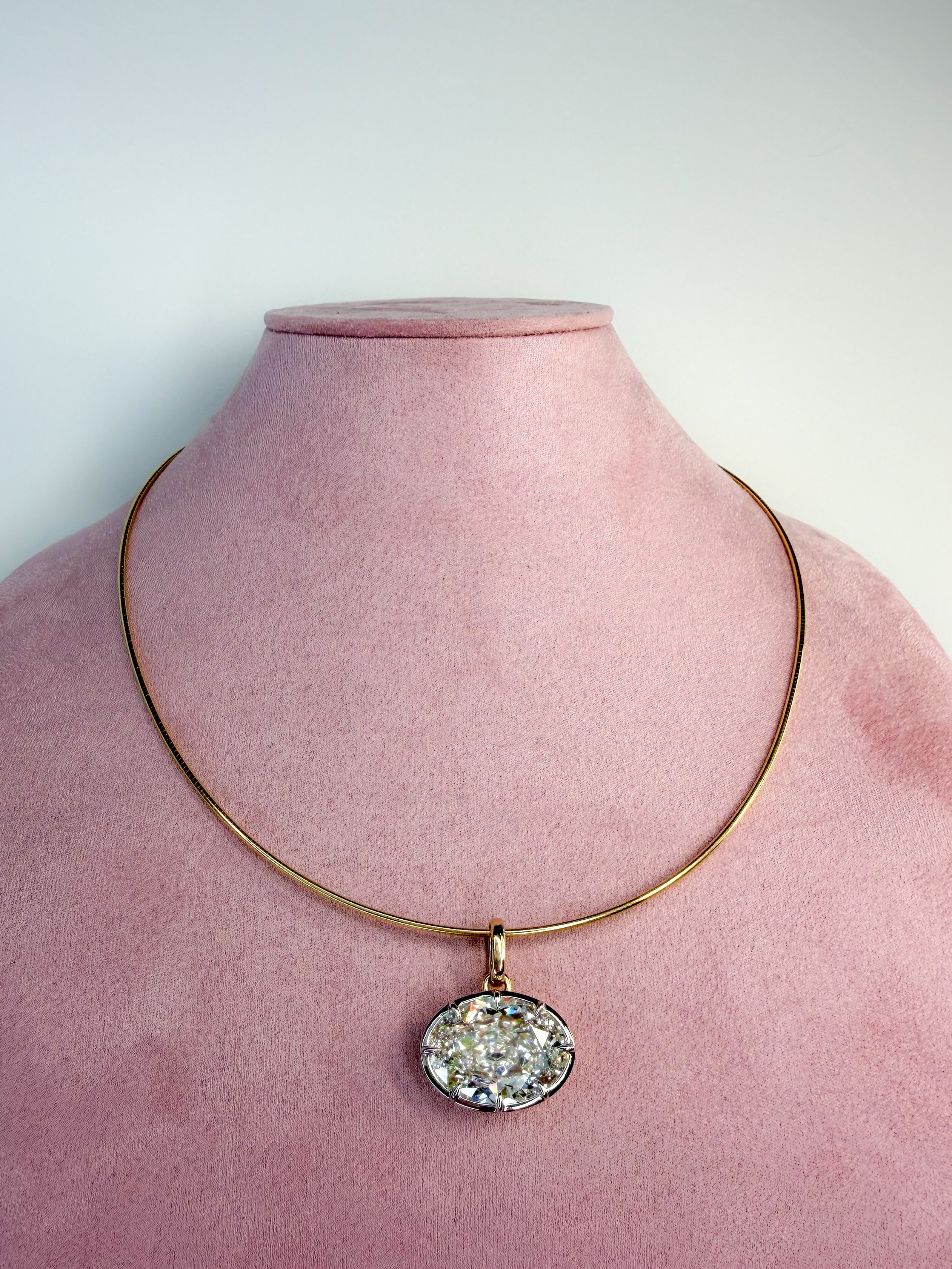 Heirloom Antique Oval Pendant