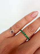 The Zambian Emerald Eternity Ring