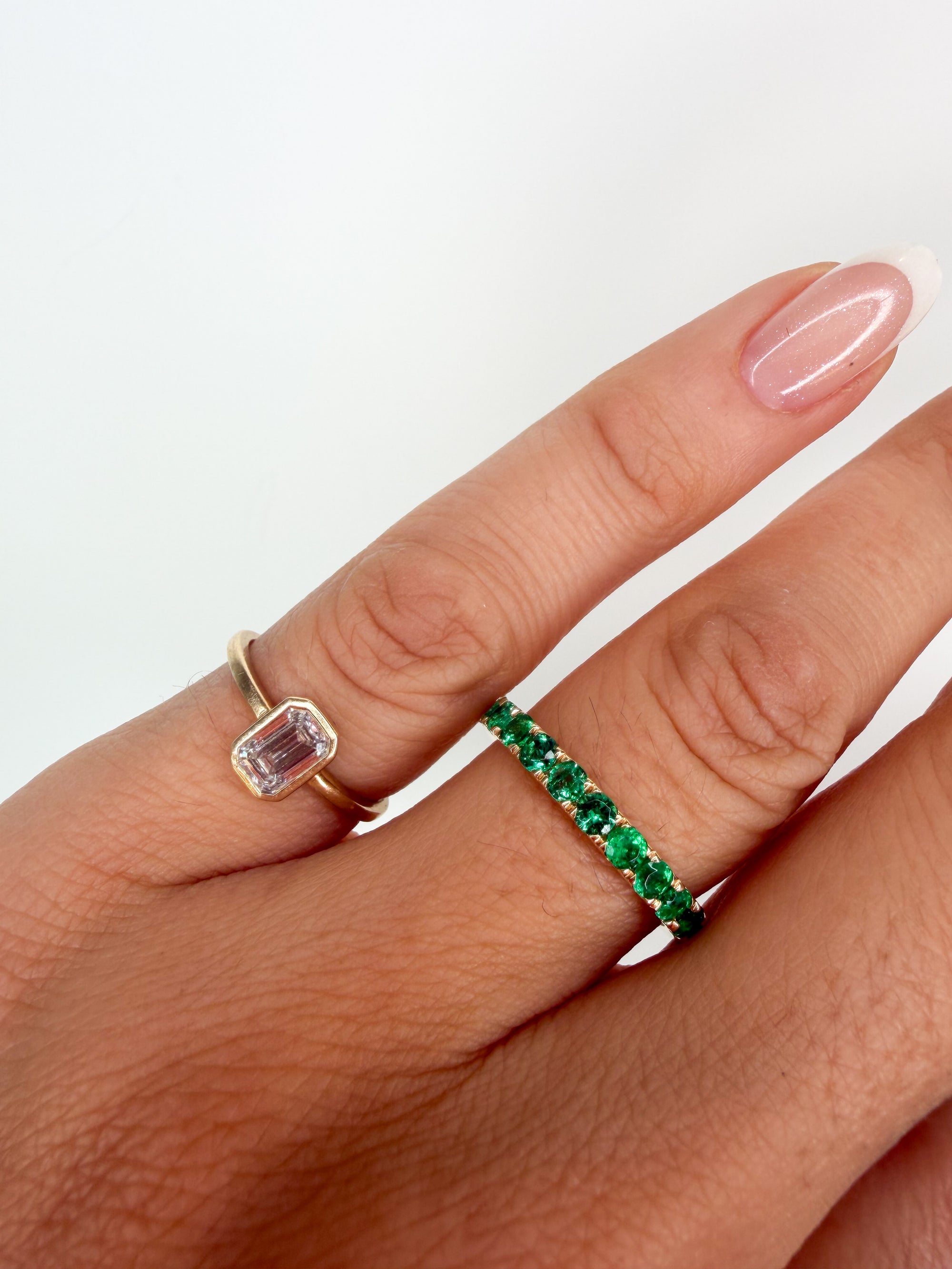 The Zambian Emerald Eternity Ring