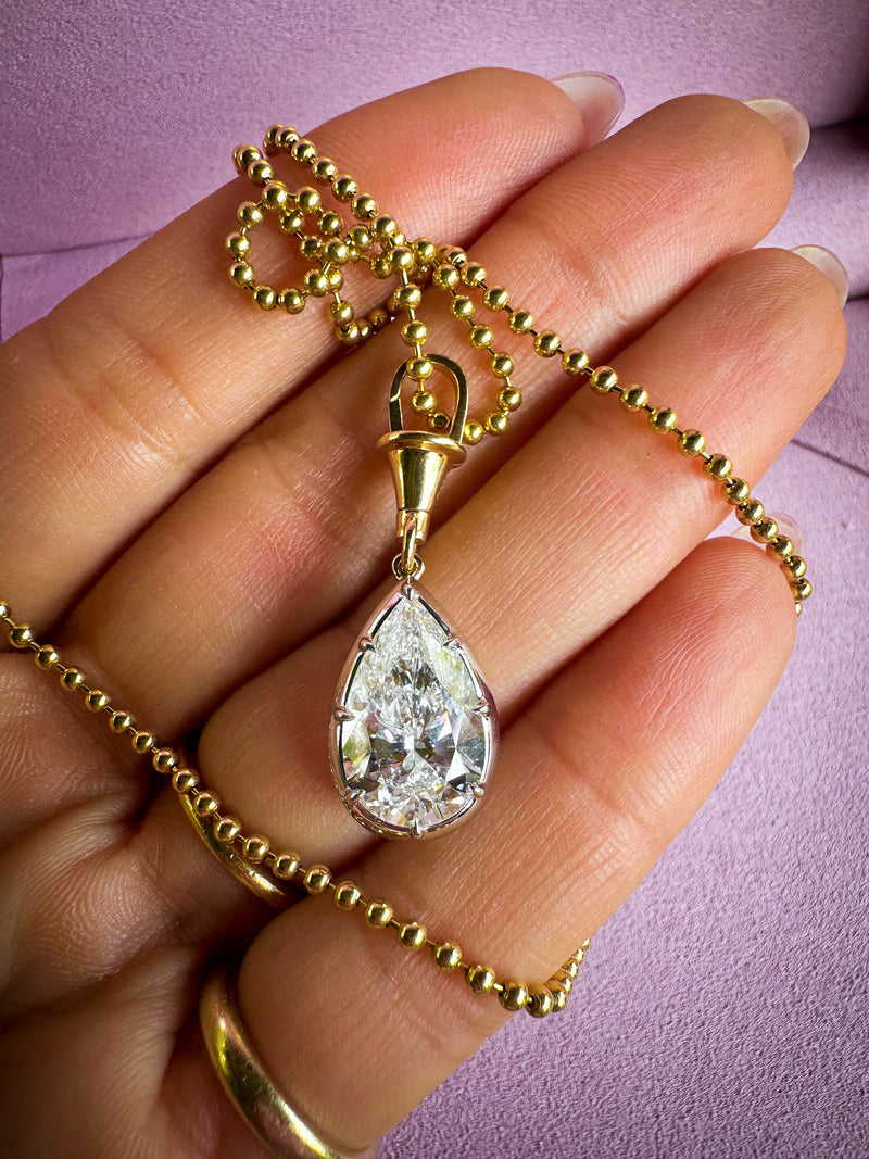Seraphine Pear Pendant