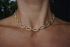 The Textured Link Necklace