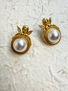 Cherub Pearl Earrings