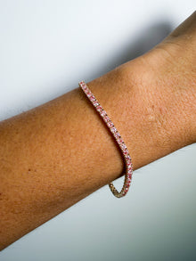The Pink Diamond Tennis Bracelet