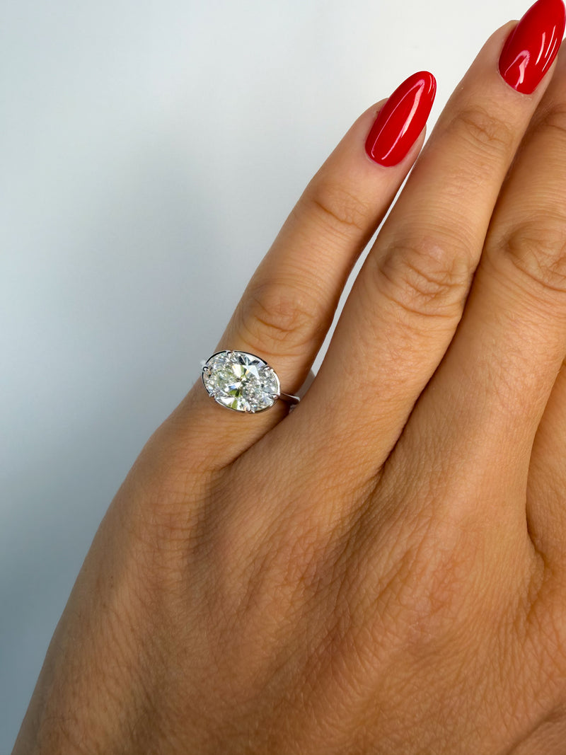 The Ride-or-Die Oval Pinky Ring