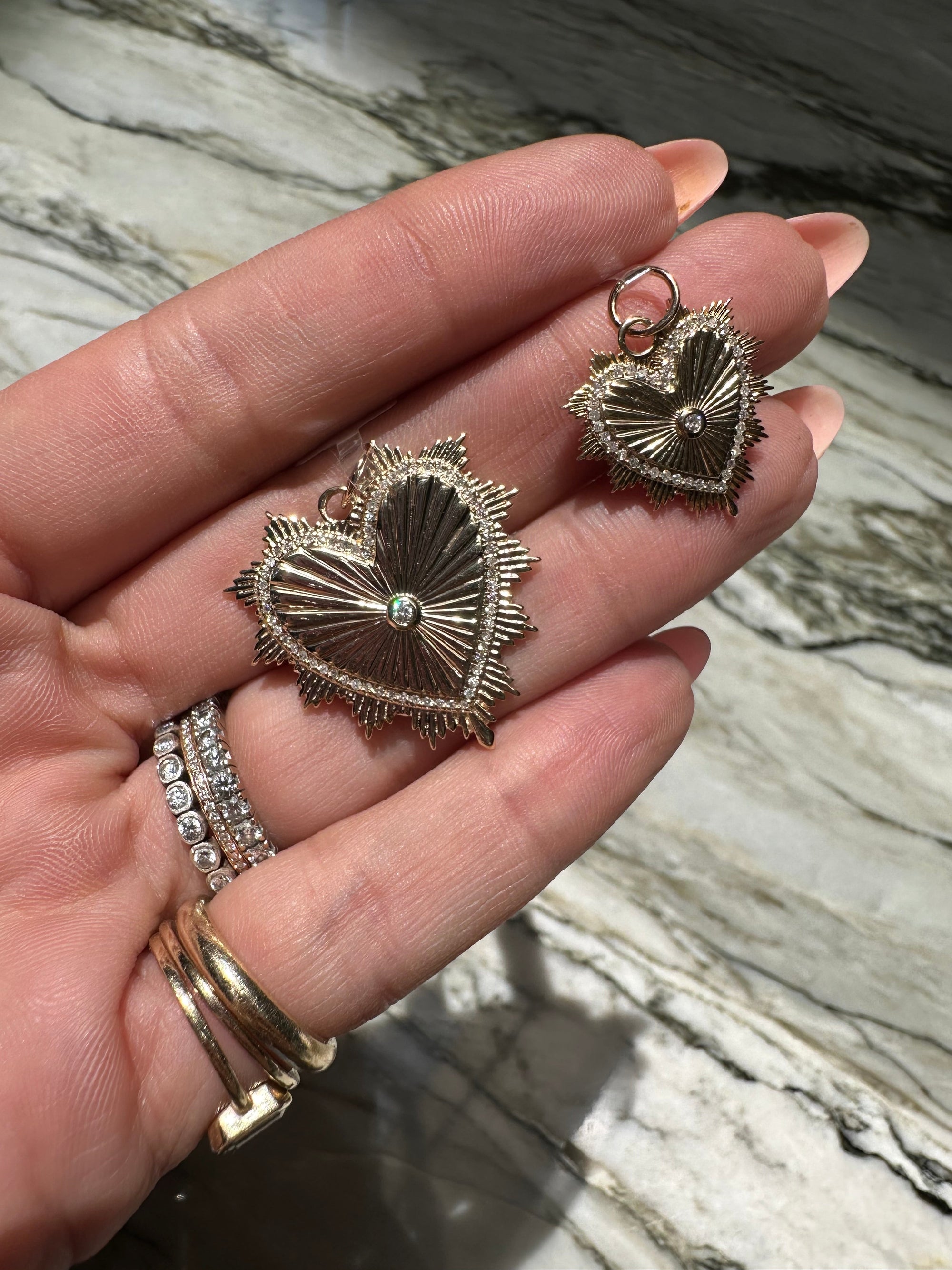 Diamond Heart Pendant