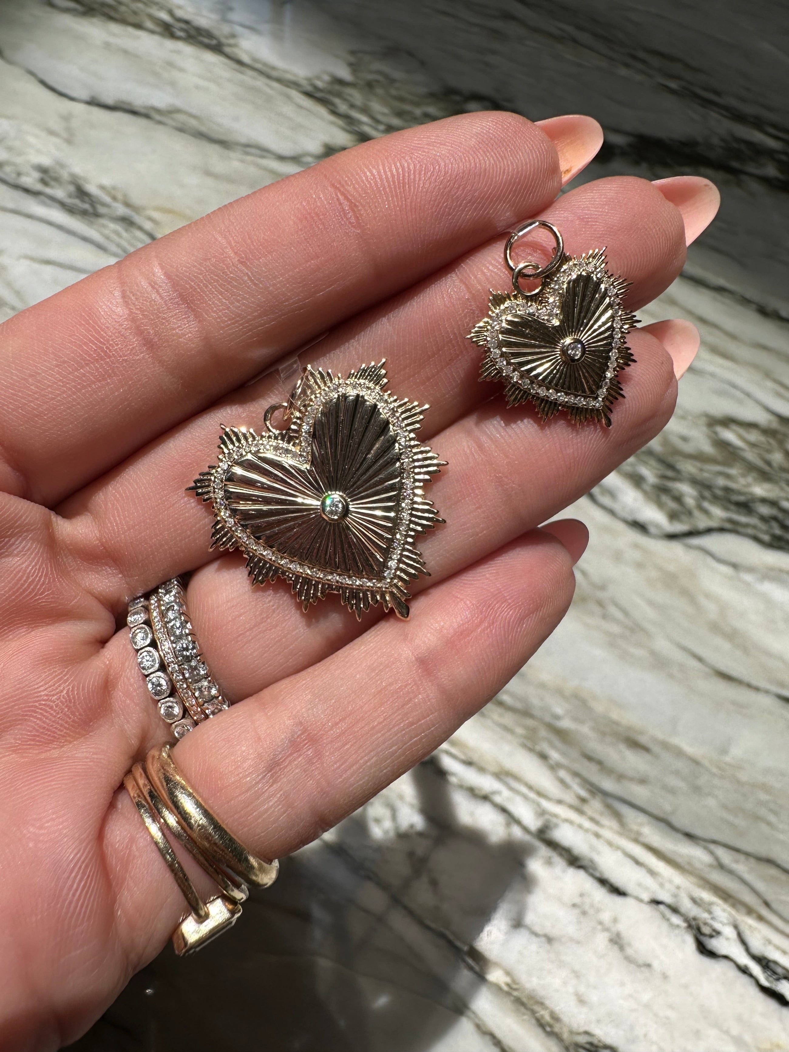 Diamond Heart Pendant