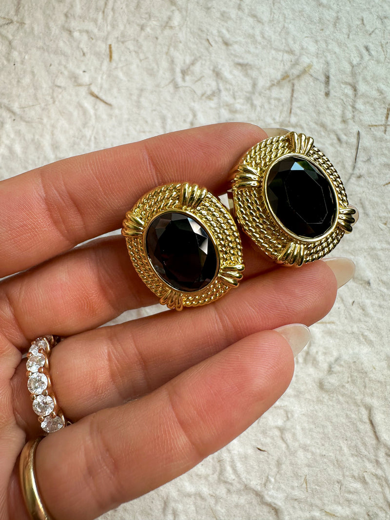 The Jet Set Earrings