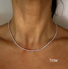 Martini Glow Tennis Necklace