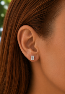 The Essentials Emerald Cut 2ctw Diamond Studs