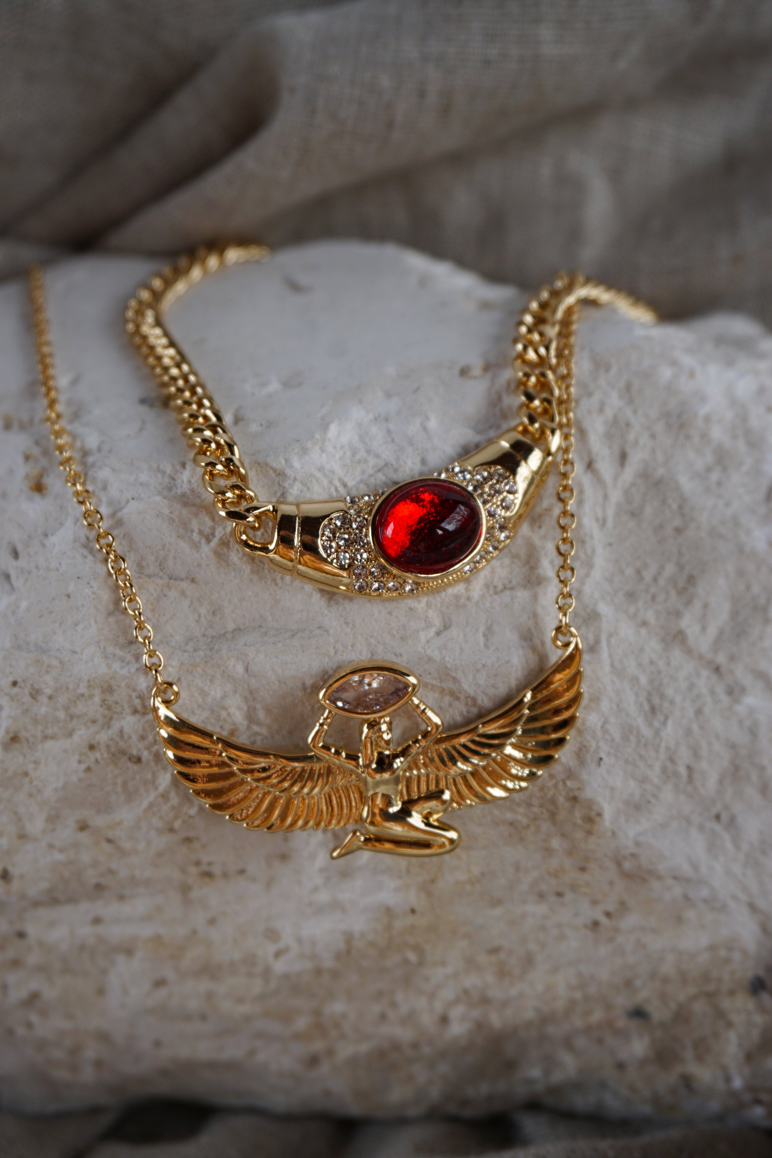 Ruby Woo Necklace