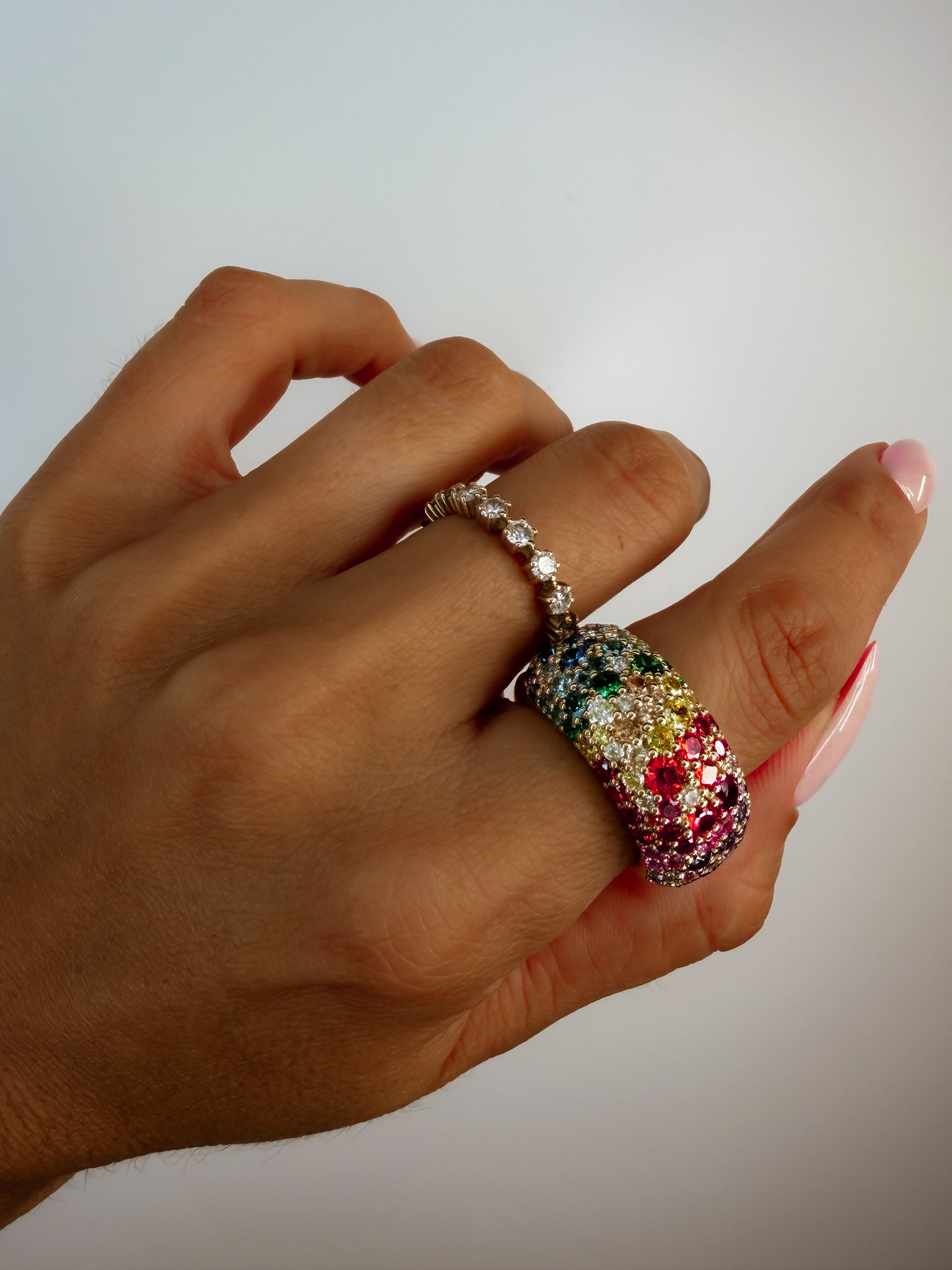 The Ombré Rainbow Ring Jacket