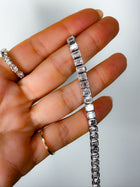 Bold Bezel Emerald Tennis Bracelet