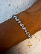 The Multi-Shape Diamond Tennis Bracelet
