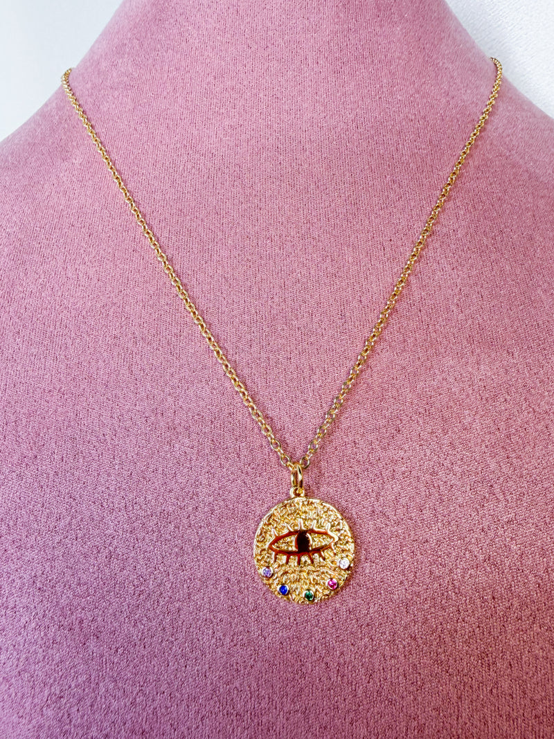 Cosmic Eye Amulet Necklace