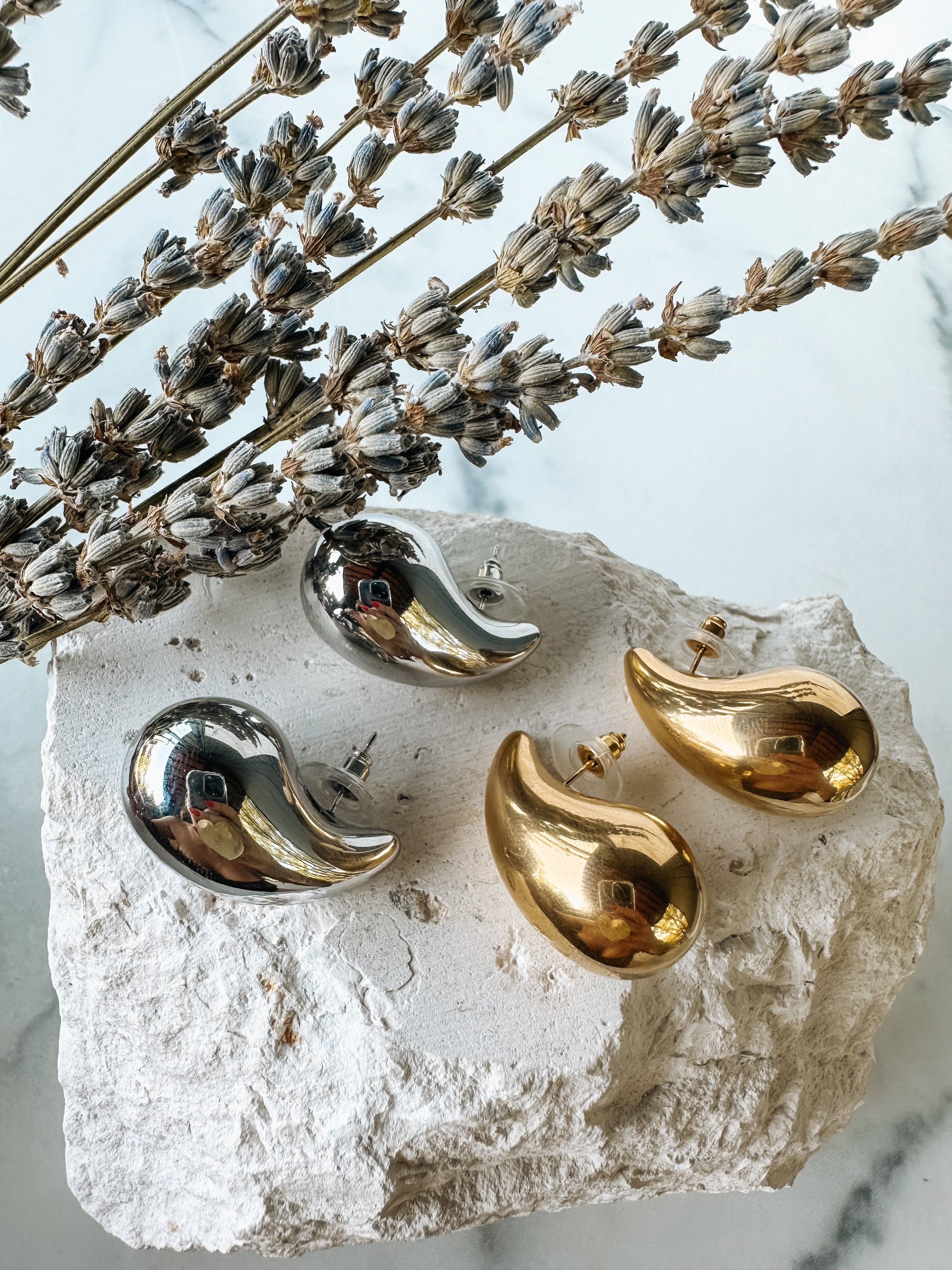 Water Droplet Earrings