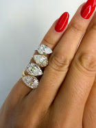 The Ride-or-Die Pear Pinky Ring
