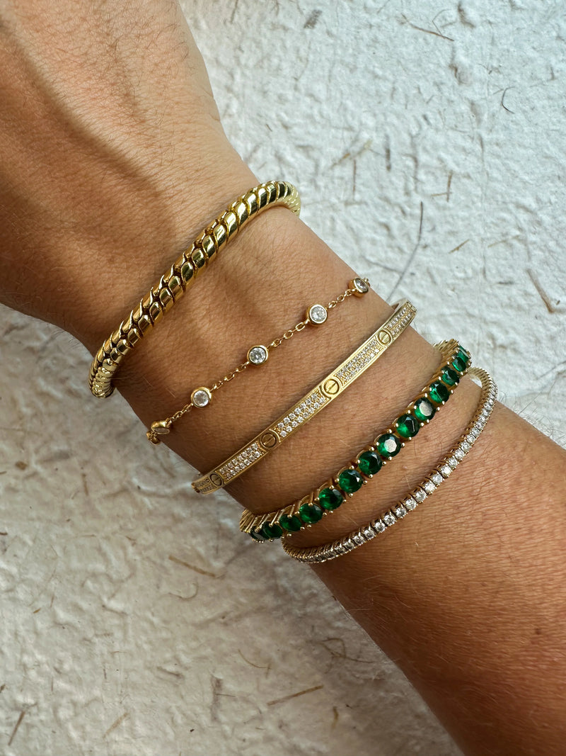 The Gold Coil Bracelet