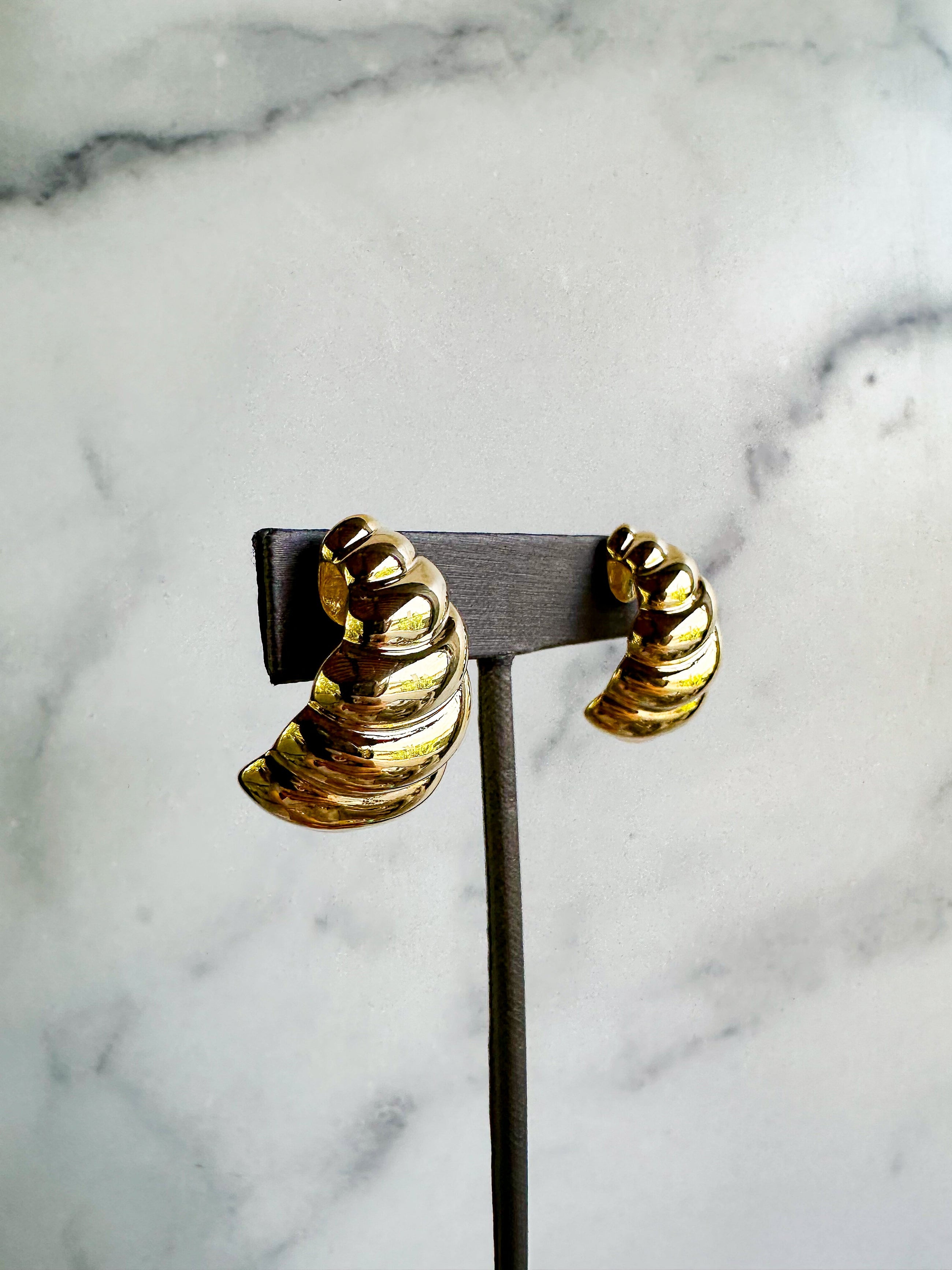 Croissant Earrings