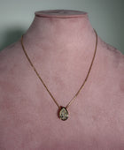 Bezel Two Carat Solitaire Diamond Necklace