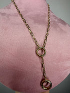 The Paperclip Lariat Chain