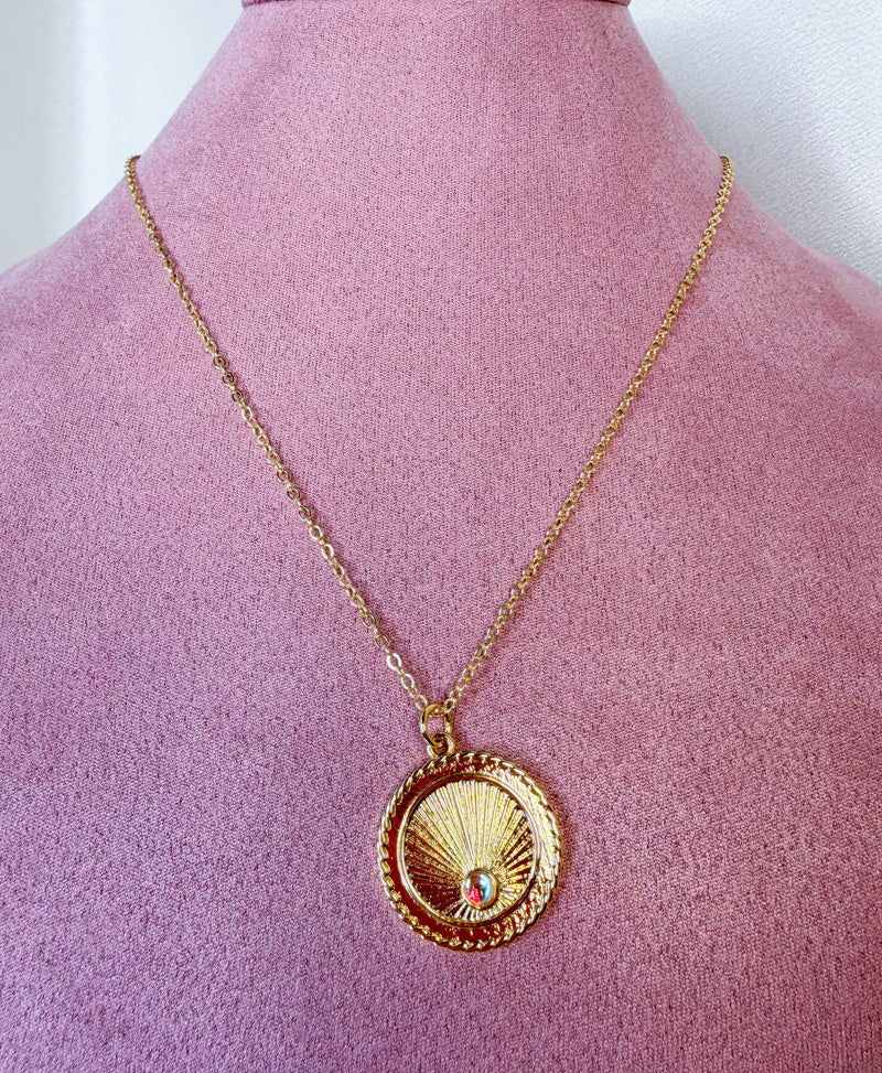 Sunshine Coin Necklace