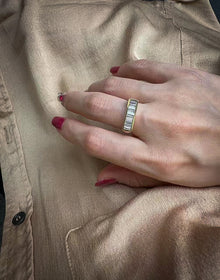 The Bar Baguette Ring