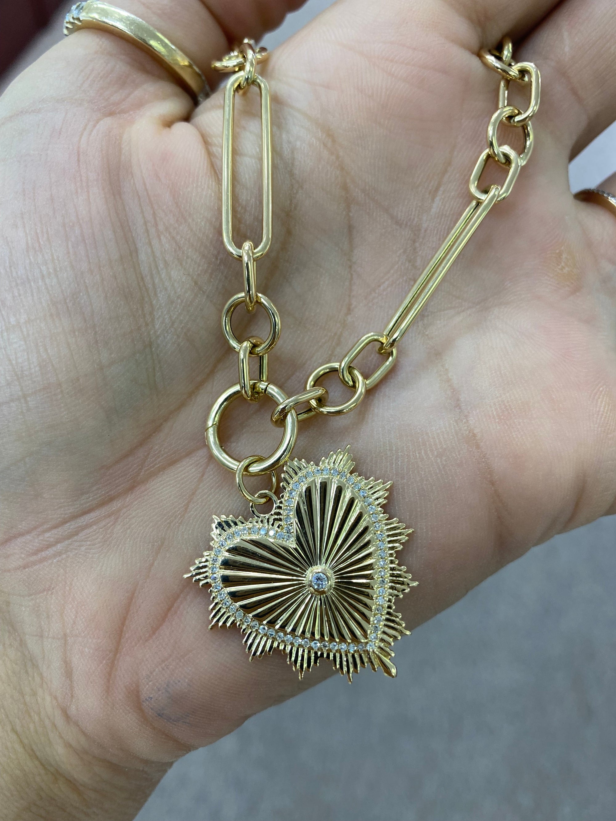 Diamond Heart Pendant