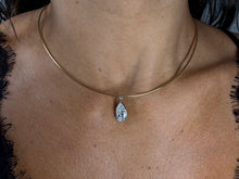Georgian Pear Pendant Necklace